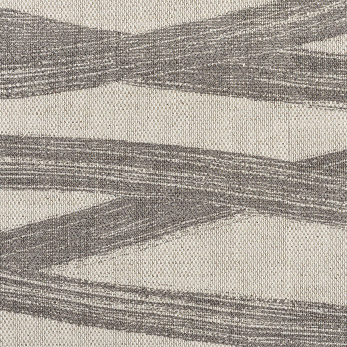 Schumacher Brushstrokes Charcoal Fabric Sample 177340