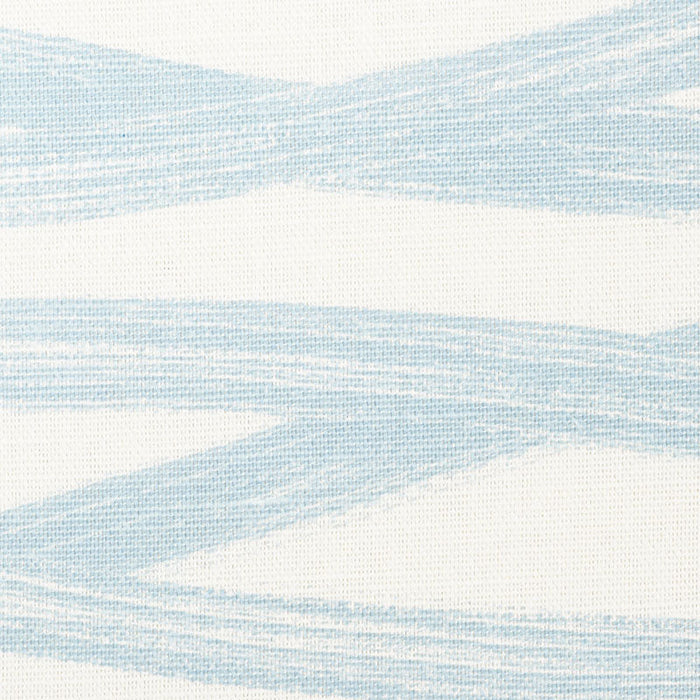 Schumacher Brushstrokes Sky Fabric Sample 177342