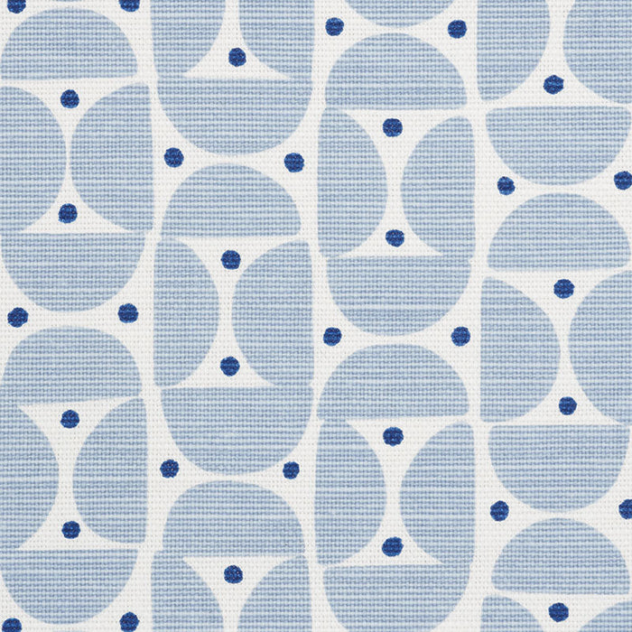 Schumacher Mezza Luna Sky Fabric Sample 177361