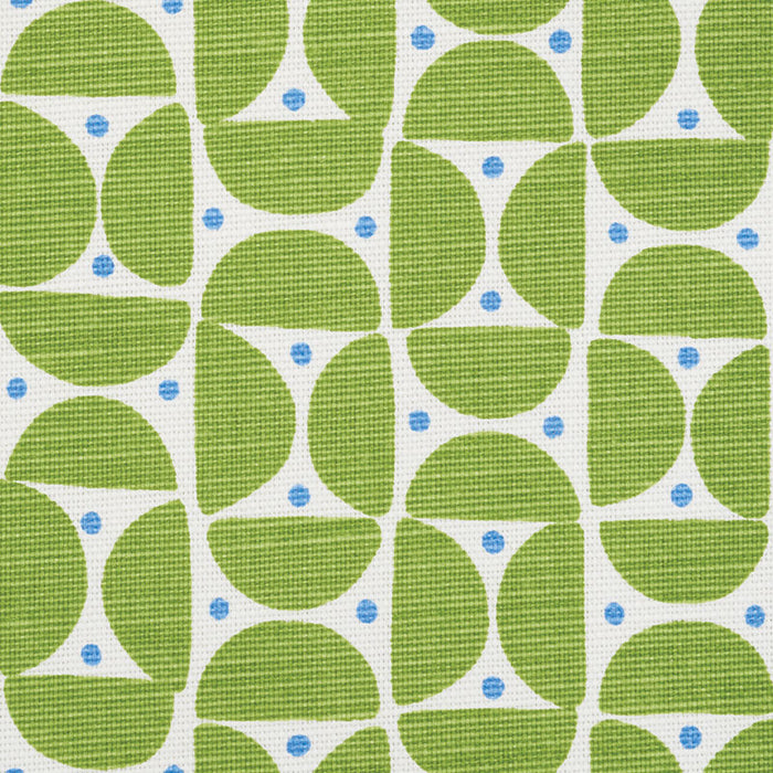 Schumacher Mezza Luna Leaf Fabric 177362