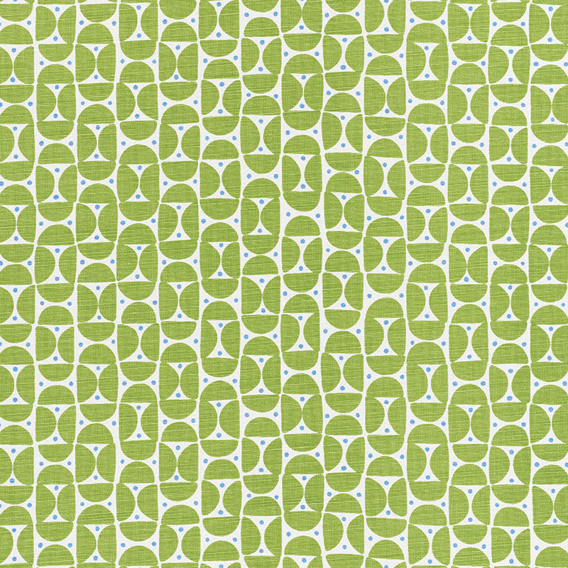 Schumacher Mezza Luna Leaf Fabric 177362