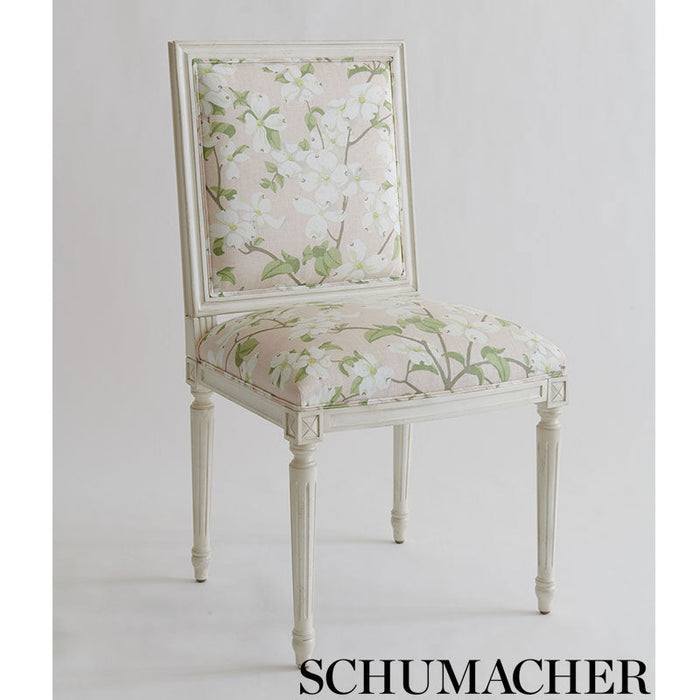 Schumacher Blooming Branch Blue Fabric Sample 177411