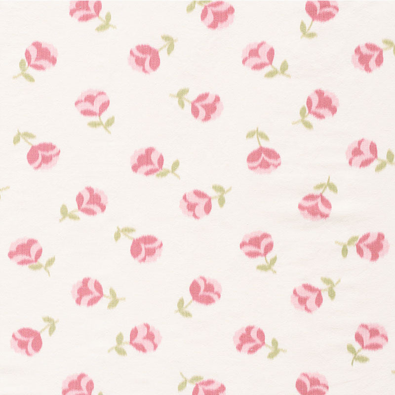 Schumacher Hanako Ikat Rose Fabric 177460