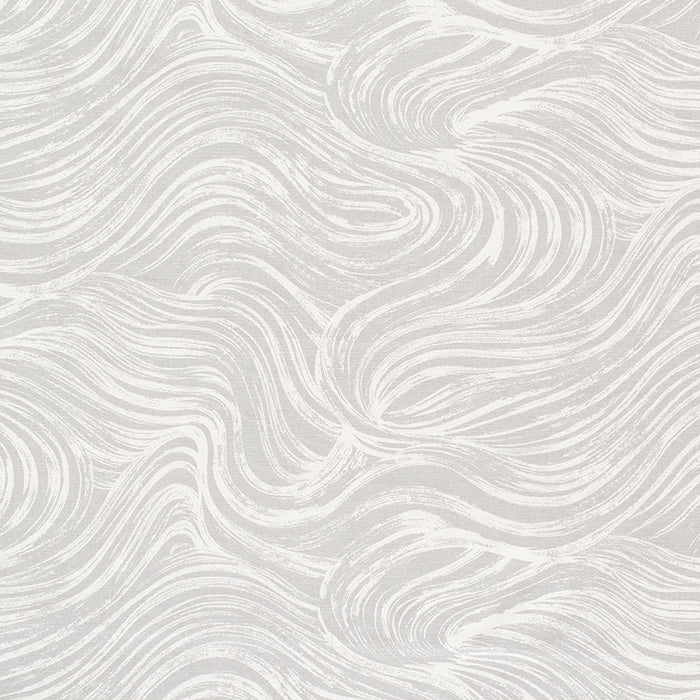 Schumacher Shio Grey Fabric Sample 177492