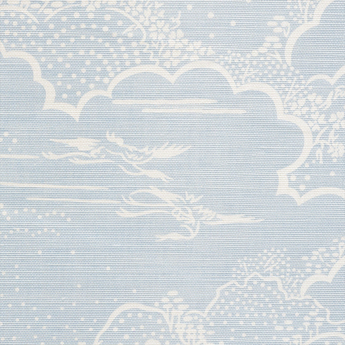 Schumacher Kumo Village Sky Fabric Sample 177521