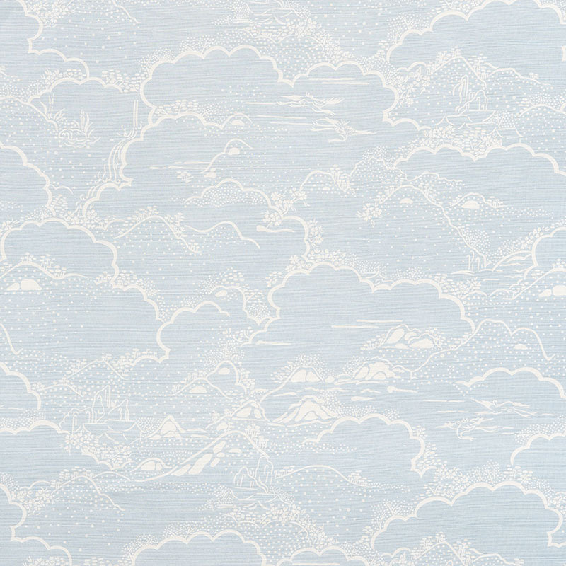 Schumacher Kumo Village Sky Fabric 177521