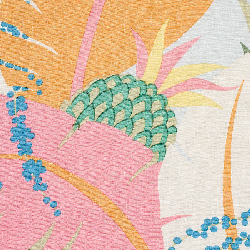 Schumacher Ananas Tropical Fabric 177540