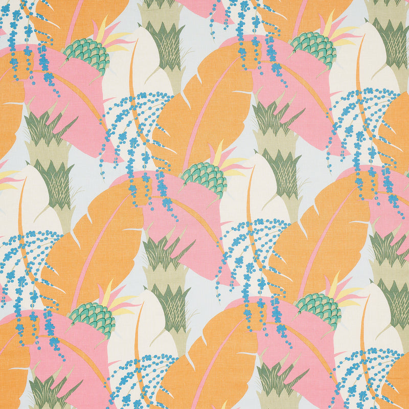 Schumacher Ananas Tropical Fabric 177540