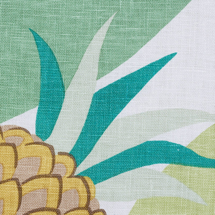 Schumacher Ananas Palm Fabric Sample 177543