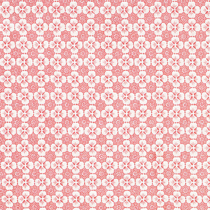 Schumacher Palisades Floret Pink Fabric 177602