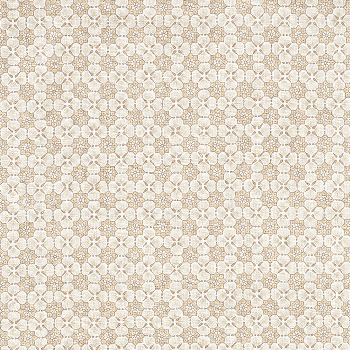 Schumacher Palisades Floret Neutral Fabric 177603