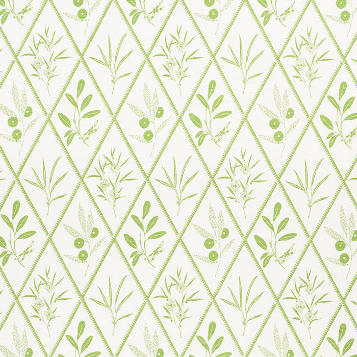 Schumacher Endimione Leaf Fabric Sample 177641