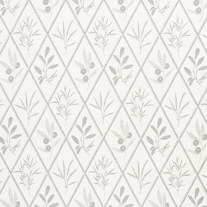 Schumacher Endimione Grey Fabric Sample 177642