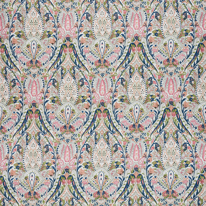 Schumacher Layla Paisley Multi Fabric 177670