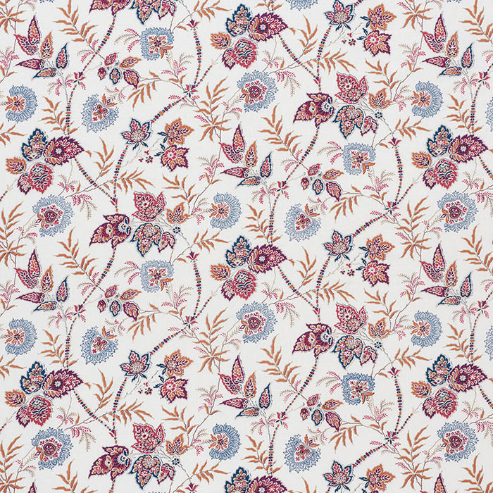 Schumacher Emperor'S Vine Aubergine Fabric 177680