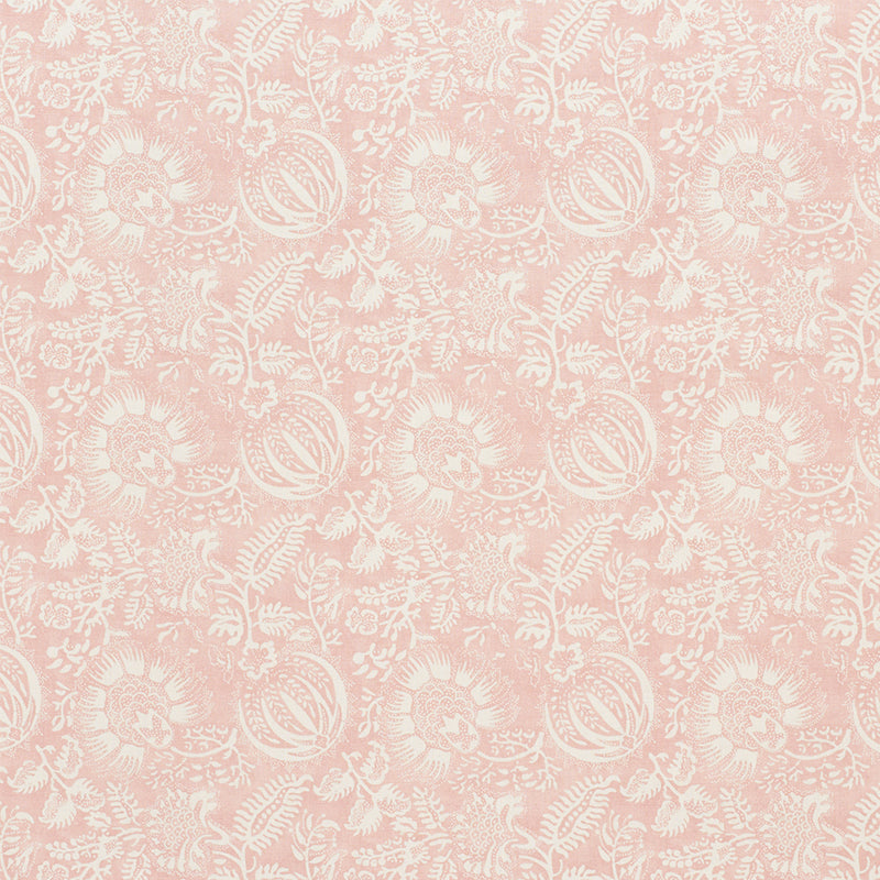 Schumacher Pomegranate Print Petal Fabric 177693