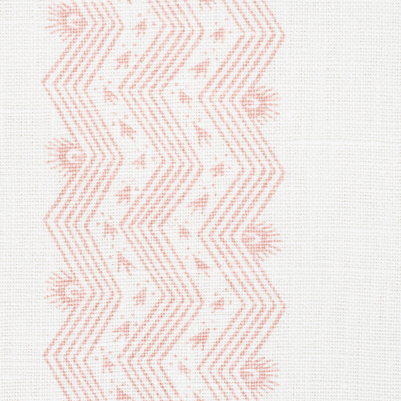 Schumacher Nauset Stripe Blush Fabric 177702