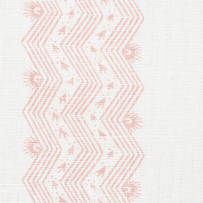 Schumacher Nauset Stripe Blush Fabric 177702