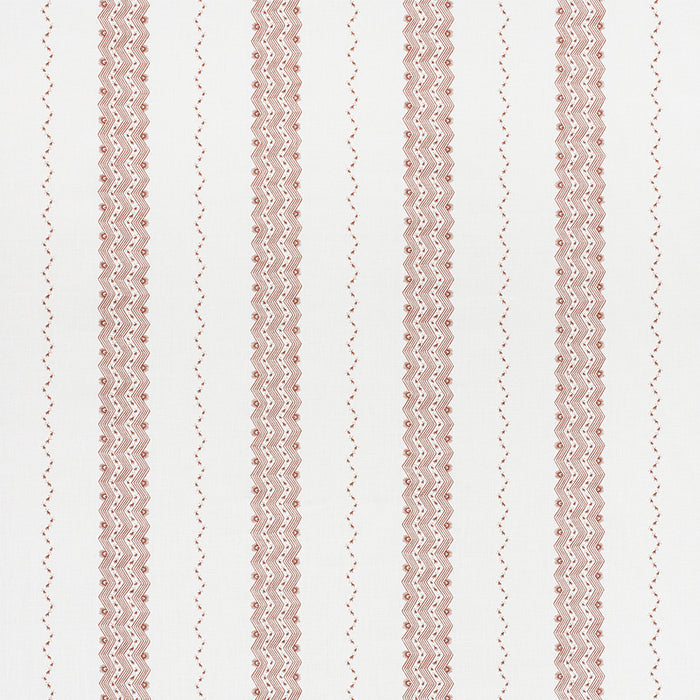 Schumacher Nauset Stripe Sienna Fabric 177703