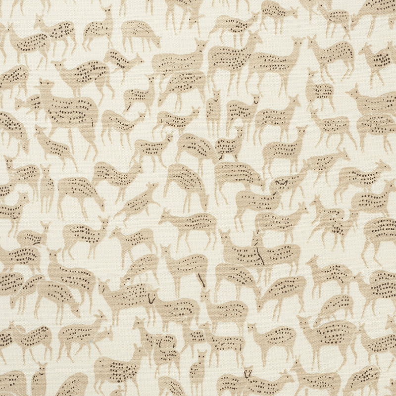 Schumacher Fauna Natural Fabric 177721