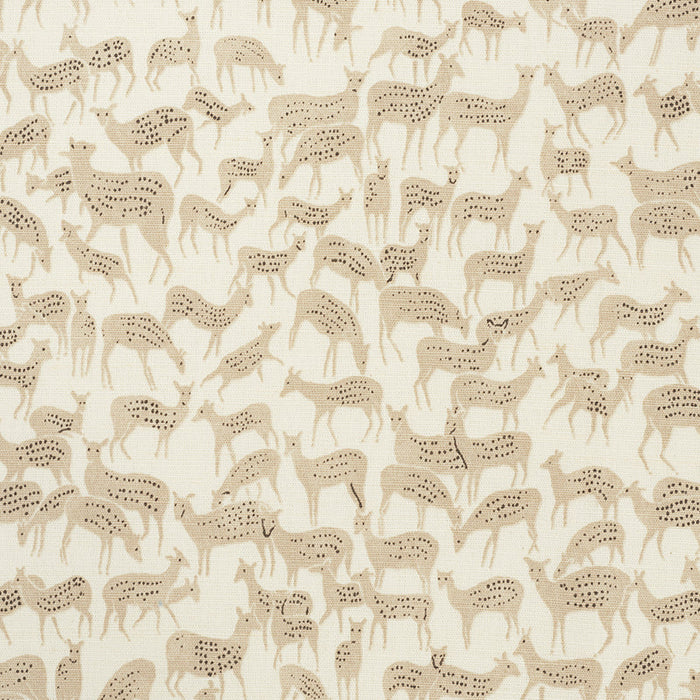 Schumacher Fauna Natural Fabric Sample 177721