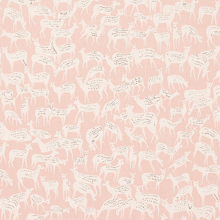 Schumacher Fauna Dusty Pink Fabric 177723