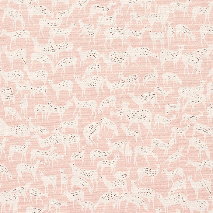 Schumacher Fauna Dusty Pink Fabric Sample 177723