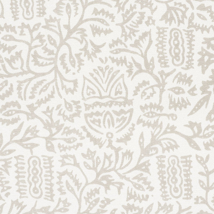 Schumacher Morris Taupe Fabric 177771