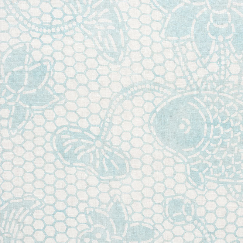 Schumacher Lotus Batik Mineral Fabric 177791