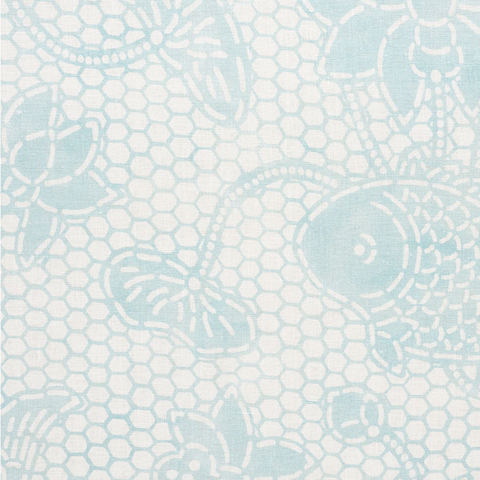 Schumacher Lotus Batik Mineral Fabric 177791