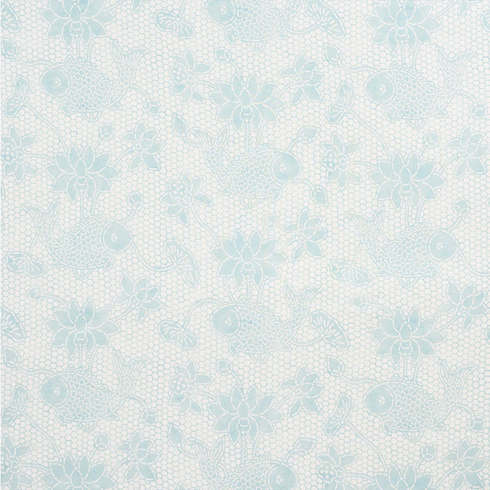 Schumacher Lotus Batik Mineral Fabric 177791