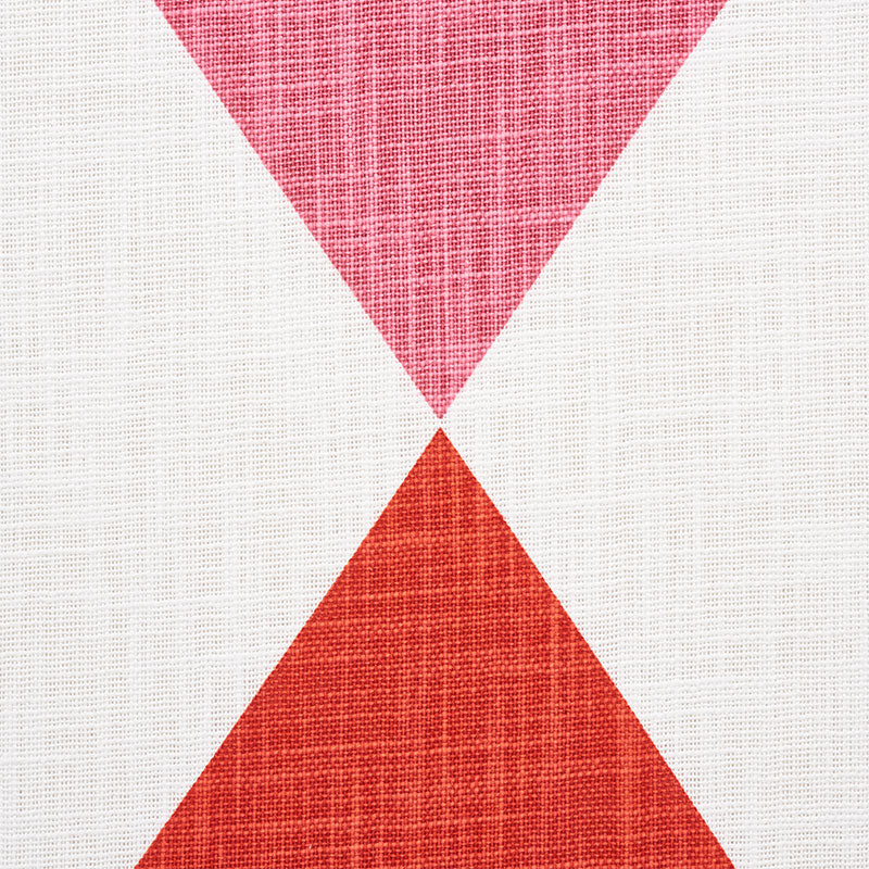 Schumacher Maximus Red & Pink Fabric 177801