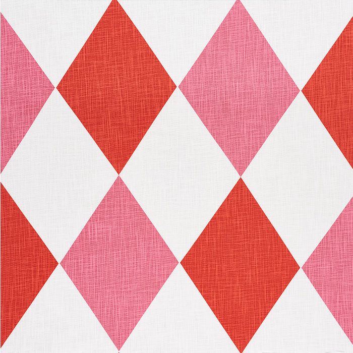 Schumacher Maximus Red & Pink Fabric 177801