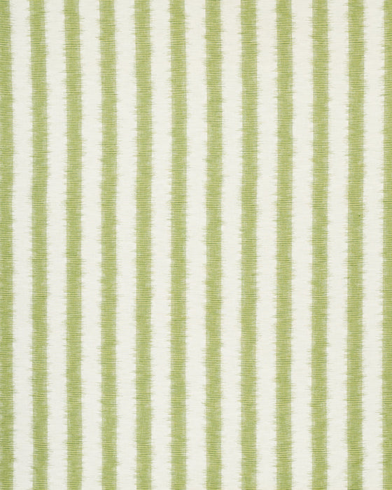 Schumacher Attleboro Ikat Green Fabric Sample 177814