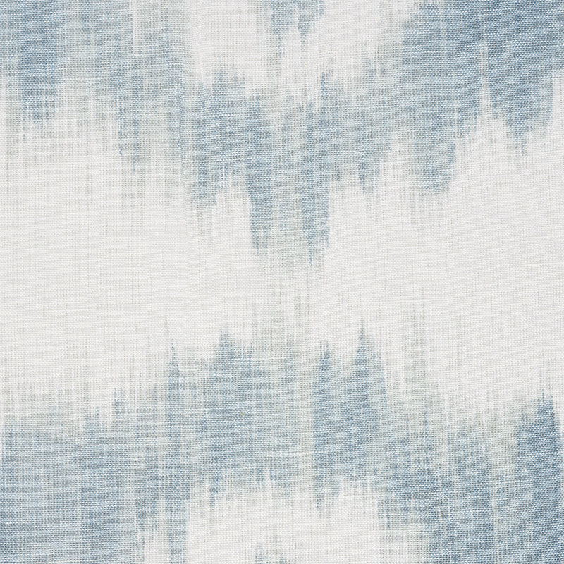 Schumacher Madaket Ikat Sky Fabric 177821