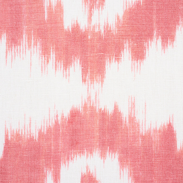 Schumacher Madaket Ikat Rose Fabric 177822