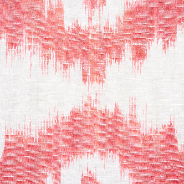 Schumacher Madaket Ikat Rose Fabric Sample 177822