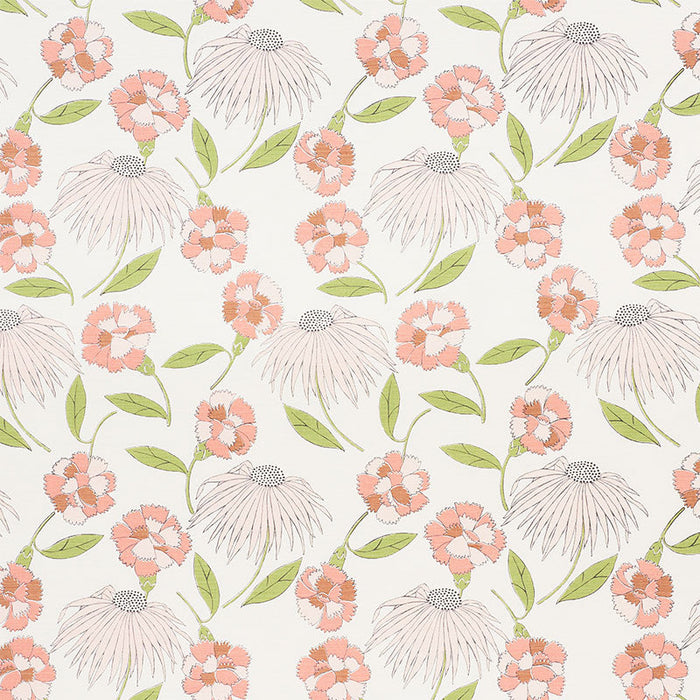 Schumacher Bouquet Toss Fawn Fabric Sample 177850