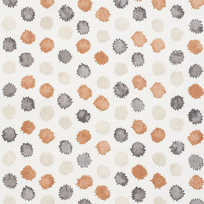 Schumacher Mini Bursts Neutral Fabric Sample 177870