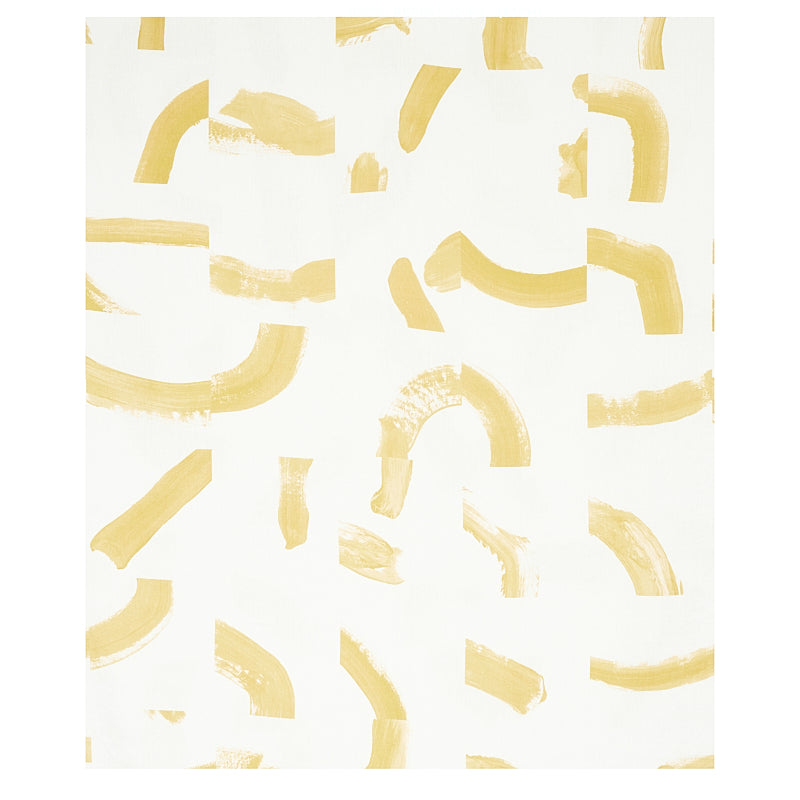 Schumacher Sepiessa Yellow Fabric 177895