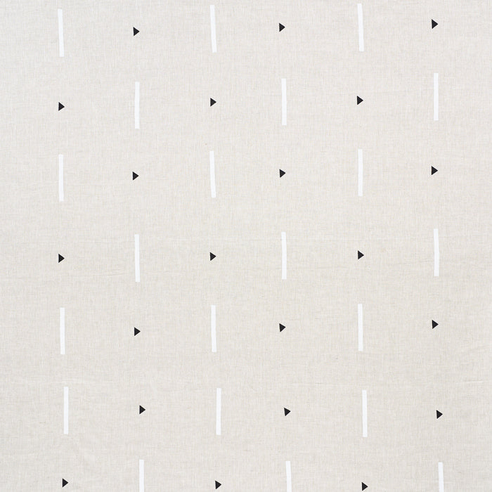 Schumacher Tashmoo Black & White Fabric 177901