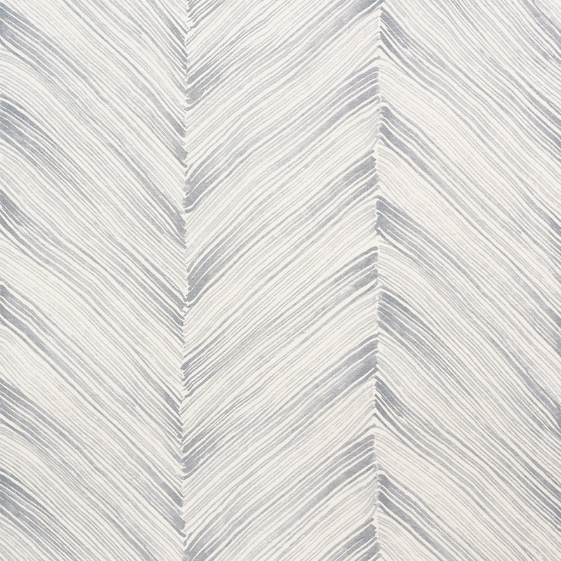 Schumacher Harmony Silver Fabric 177940