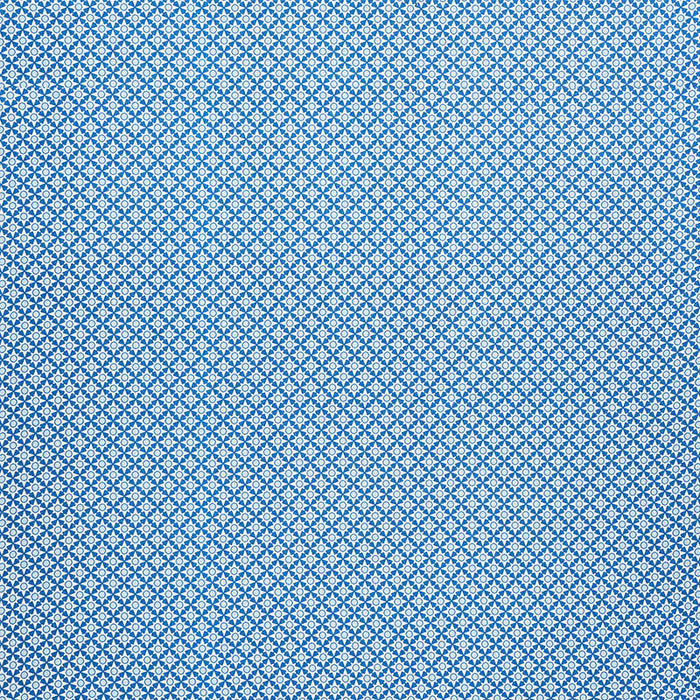 Schumacher Serendipity Blue Fabric Sample 177960