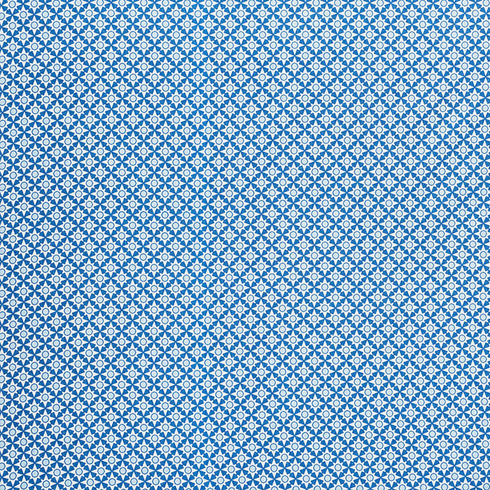 Schumacher Serendipity Blue Fabric Sample 177960