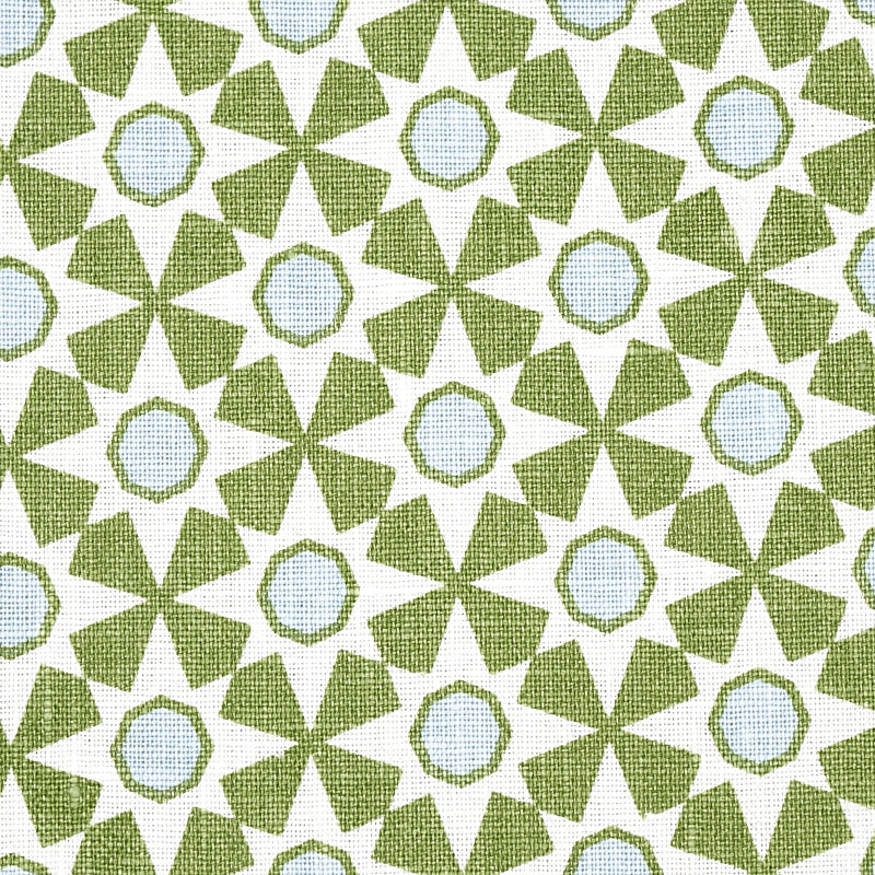 Schumacher Serendipity Green Fabric 177961