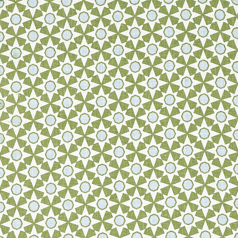 Schumacher Serendipity Green Fabric 177961