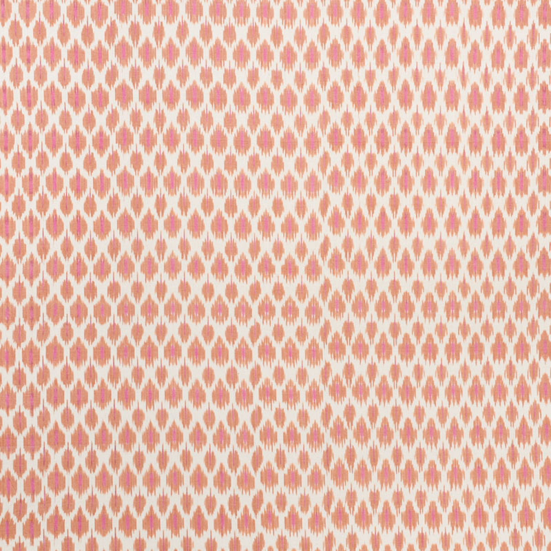 Schumacher Presidio Ikat Orange Fabric 178061