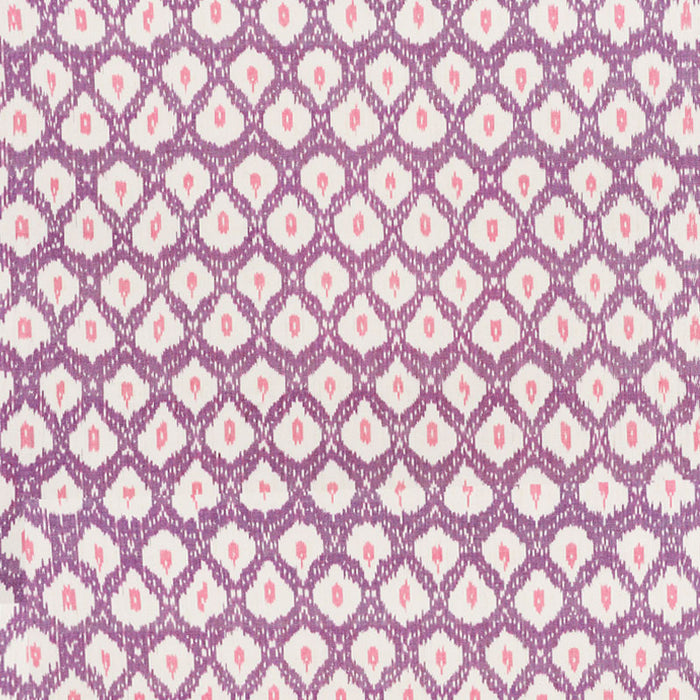 Schumacher Indio Ikat Purple Fabric 178072