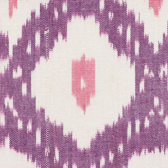 Schumacher Indio Ikat Purple Fabric Sample 178072