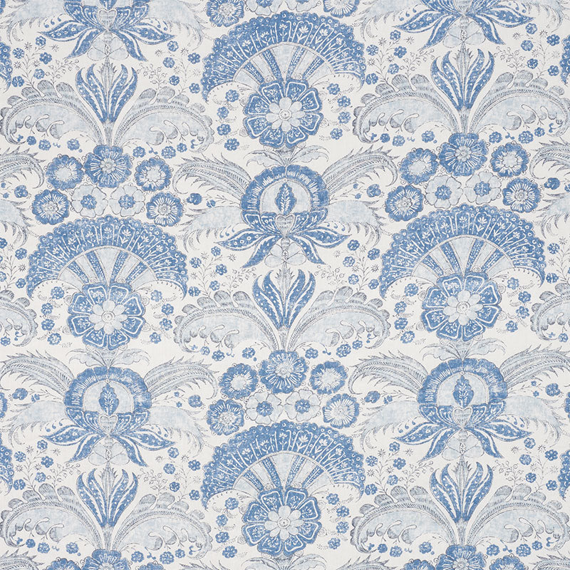 Schumacher Calicut Delft Fabric 178100